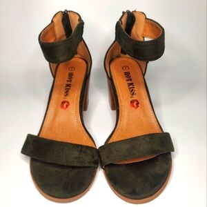 Open Toe Boho Heel